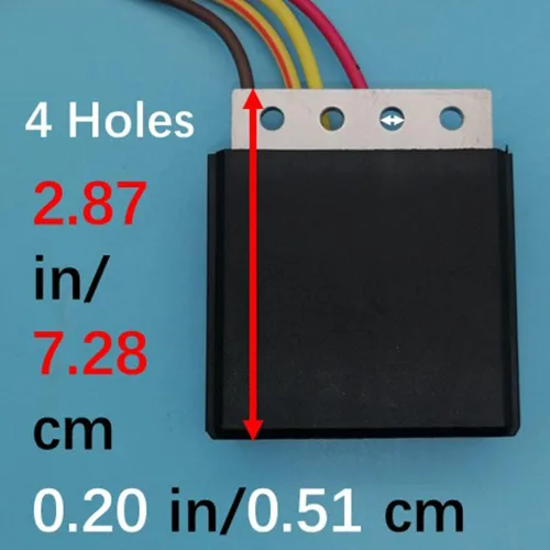 Vista 3 de Regulador de voltaje rectificador compatible con Polaris Sportsman Scrambler Worker Magnum Big Boss Ranger 500 700 2203636 4060173 4 cables 1997