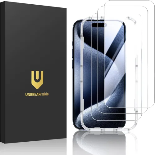 Vista 31 de UNBREAKcable Protector de pantalla de vidrio templado inastillable para iPhone SE 2022/SE 2020, iPhone 8/7 [paquete de 3] [99.99% transparente HD]