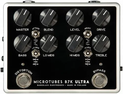 Vista 6 de Darkglass Microtubos B3K V2 Bass Overdrive Pedal w/5 Controles