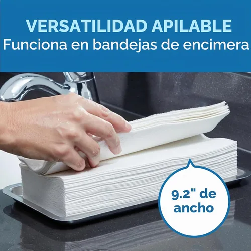 Vista 6 de Pacific Blue Select -Toallas de papel de doble hoja, de alta calidad (antes marca preferencia)