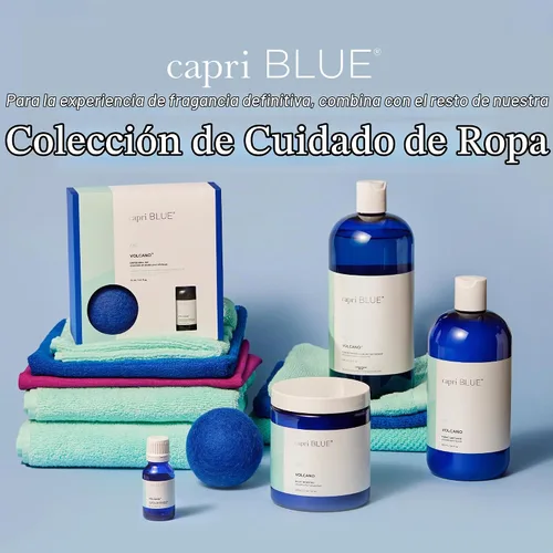 Vista 8 de Kit de bolas secantes Capri Blue Volcano – Incluye 3 bolas secantes 100% de lana + 1 aceite aromático para lavandería Volcano – Bolas secantes
