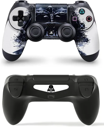 Vista 6 de giZmoZ n gadgetZ PS4 Pro Console DV from Starwars Skin Decal Vinal Sticker + 2 Controller Skins Set