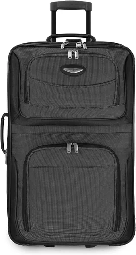 Vista 52 de Travel Select Amsterdam - Equipaje vertical y expansible con ruedas, marino