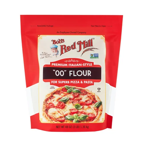 Vista 5 de Bob's Red Mill 00 Harina Premium estilo italiano, 48 onzas (paquete de 4) – Sin OGM, vegano, kosher