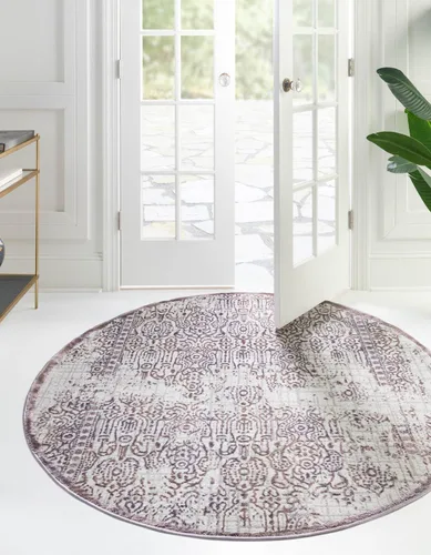 Vista 28 de Unique Loom Aberdeen Collection - Alfombra de área Stanhope (2' 7" x 6' 1" camino, gris/beige)