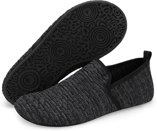 Vista 2 de Scurtain Pantuflas unisex con suela de goma para adultos