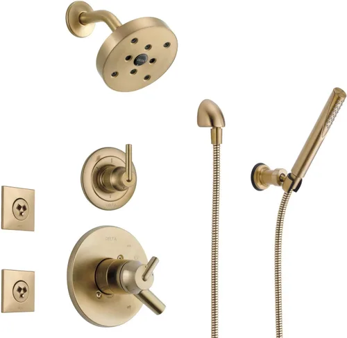 Vista 6 de Delta Faucet Trinsic T11959-SS - Kit de molduras de desviador de 6 ajustes, de níquel cepillado, acero inoxidable T11959-SS (válvula no incluida)