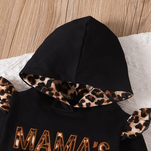Vista 4 de PATPAT Baby Girl Outfits Long Sleeve Pullover Sweatshirt Fall Winter Baby Clothes