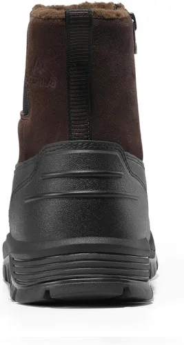 Vista 7 de NORTIV 8 Botas de nieve de invierno para hombre, impermeables, aisladas, sin cordones