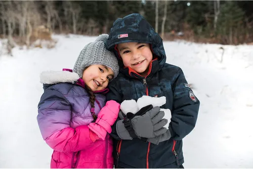 Vista 5 de Guantes para niños pequeños y bebés, guantes impermeables de invierno con aislamiento Thinsulate