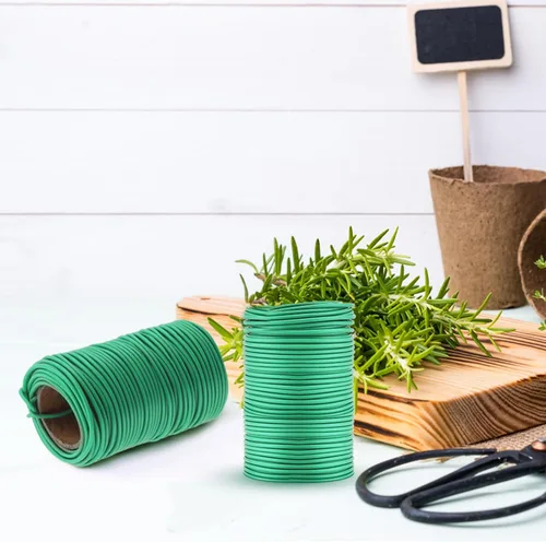Vista 7 de TELENT OUTDOORS Lazos de jardín suaves de 130 pies para plantas, jardinería, hogar, oficina, organización, TPR para jardín, suministros con 0.098 in
