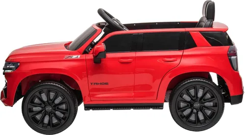Vista 6 de DAKOTT Chevy Tahoe SUV eléctrico con batería para niños, con potentes motores duales y batería grande, control remoto parental, suspensión