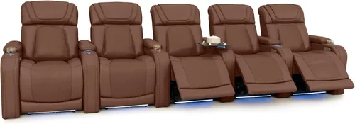 Vista 33 de Seatcraft Caliente Asiento de cine en casa Tabaco Sillón Individual