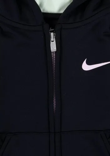Vista 3 de Nike Therma-FIT - Conjunto de 2 piezas con capucha y leggings con cremallera completa