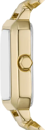Vista 3 de Reloj Armani Exchange AX para mujer, reloj cuadrado para mujer con correa de acero inoxidable o cuero