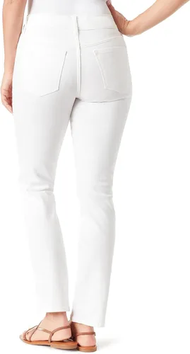 Vista 3 de Vintage America Blues Jeans clásicos de pierna recta boho con 5 bolsillos para mujer