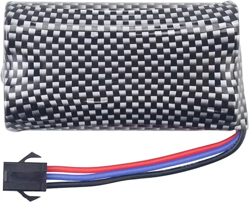 Vista 6 de 7.4V 1500mAh SM-3P Plug Batería de litio con cable de carga USB para DE43 DE60 RC Racing RC Car Battery 1575 Dump Truck Construcción Vehículo