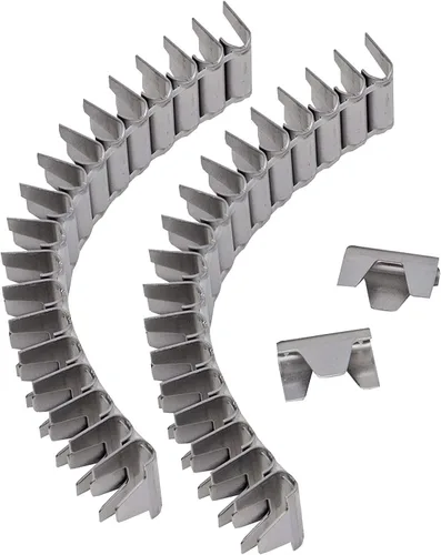 Vista 3 de Paquete de 60 piezas de reparación de muelles de sofá, clips de alambre para tapicería para reparación de sofás y resortes de silla, sofá