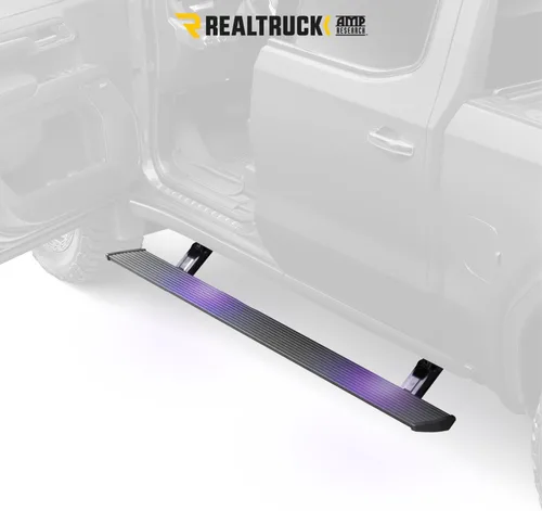 Vista 2 de AMP Research 75104-01A Estribo PowerStep