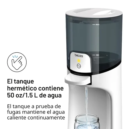Vista 7 de Baby Brezza Fabricante instantáneo de biberones con 3 ajustes