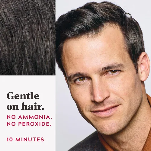 Vista 9 de Solo para hombres Auto Stop, tintura química para el cabello, 1, marrón oscuro (Darkest Brown)