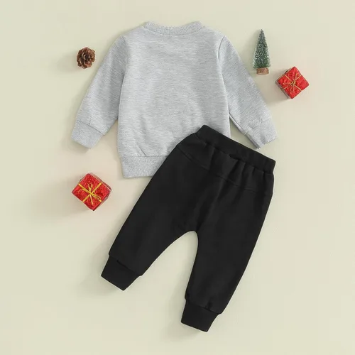 Vista 30 de Ropa de Halloween para bebé, sudadera de manga larga con diseño de calabaza, conjunto de pantalones de fiesta de Halloween para otoño e invierno