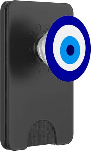 Vista 7 de Amuleto contra el mal de ojo, encanto, nazar, griego Matías, Talismán PopSockets adhesivo PopGrip