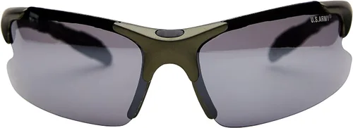 Vista 2 de US Army - Gafas de sol ovaladas sin montura para hombre, 100% UVA/UVB, verde