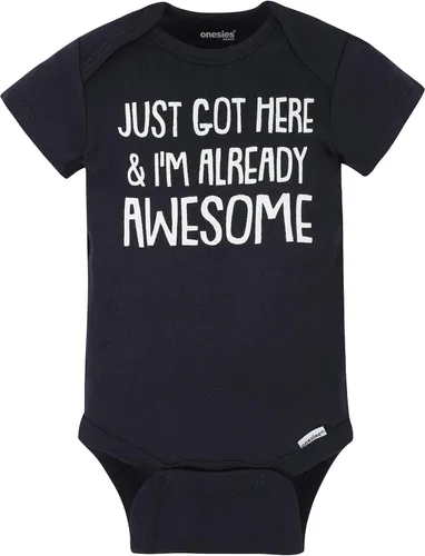 Vista 6 de Onesies Brand unisex-baby 8-pack Short Sleeve Mix & Match Bodysuits