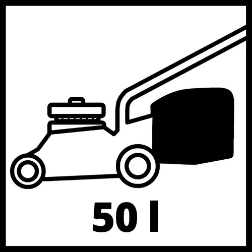 Vista 14 de Einhell Power X-Change - Cortacésped inalámbrico 36/41 – 36 V, ancho de corte de 16.1 in, caja de césped de 50 L, 6 alturas de corte – GP-CM 36/41