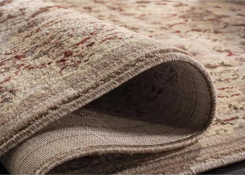 Vista 2 de Safavieh Infinity Collection INF593D - Camino (6.6 x 26.2 ft), color beige y amarillo