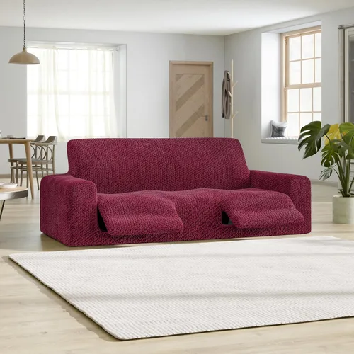 Vista 2 de PAULATO BY GA.I.CO. Funda reclinable – Funda de ajuste suave – Protector elástico de muebles reclinables de 1 pieza – Tela de terciopelo lavable a