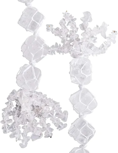 Vista 2 de rockcloud Colgante de pared con cristales curativos del árbol de la vida, piedras preciosas caídas, adorno colgante de meditación, adorno