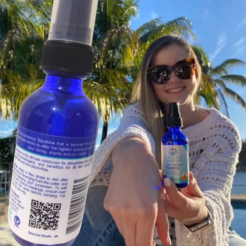 Vista 7 de STREAM 2 SEA Aceite facial de escualano, vitamina E sin tiburones seguro