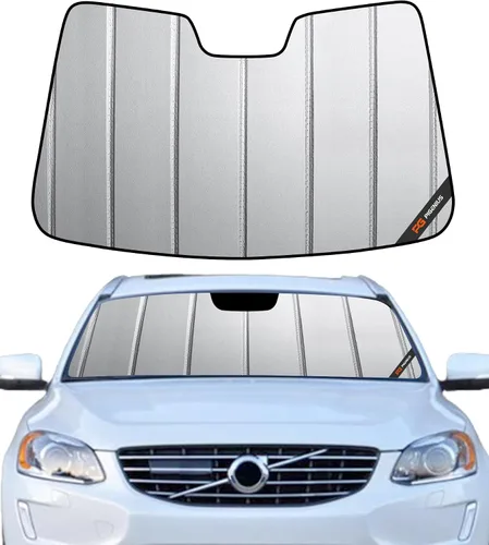 Vista 22 de Pigenius Parasol de parabrisas para Volvo XC90 2016-2025 Parasol personalizado para ventana delantera - Protección