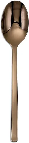 Vista 5 de Cambridge Silversmiths Beacon Juego de 20 piezas, servicio para 4, espejo de cobre/oro rosa