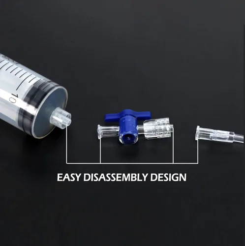 Vista 5 de RRK Herramienta para neumáticos de bicicleta sin cámara, kit de reparación y jeringa inyectora selladora con kit de herramientas de extracción