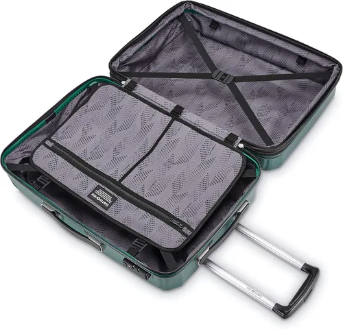 Vista 3 de Samsonite Winfield 3 DLX Hardside - Equipaje expandible con ruedas, Esmeralda), 120754-L413