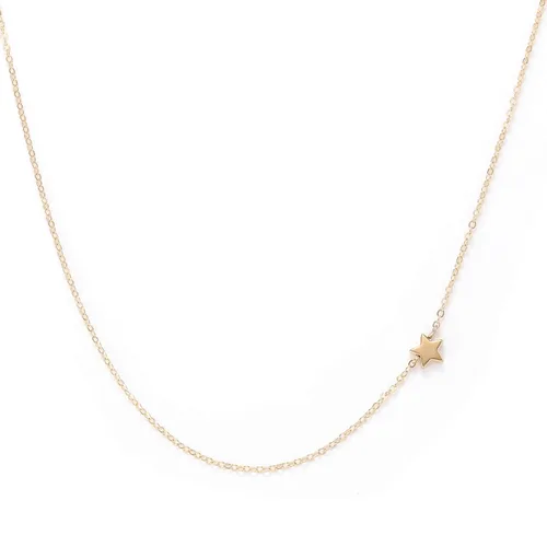 Vista 2 de Jozape Simple Bikini Cintura Belly Oro Estrella Cadena Corporal para Mujeres y Niñas