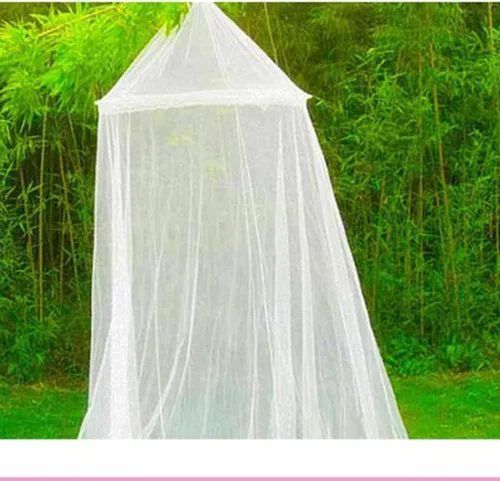 Vista 3 de Tangpan Elegent Bed Netting Canopy Travalling Pesca al aire libre Cúpula redonda Mosquitera de verano Dormitorio (azul)