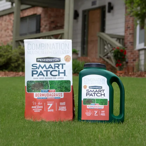 Vista 13 de Pennington Smart Patch mezcla de semillas de Bermuda para parches, 5 libras