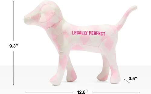 Vista 7 de Victoria's Secret Rosa Elle Legally Perfect Maxi Dog, cuadros rosas, O/S
