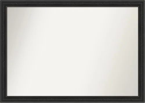 Vista 33 de Amanti Art Espejo personalizado, gran espejo de baño estrecho, espejo de pared o espejo de tocador de baño sobre el fregadero (24 x 24 pulgadas)