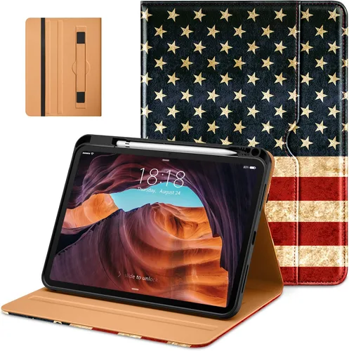 Vista 11 de DTTO Funda para iPad (A16) de 11ª generación de 11 pulgadas 2025, Funda para iPad de 10ª generación de 10.9 pulgadas 2022, Funda con soporte tipo