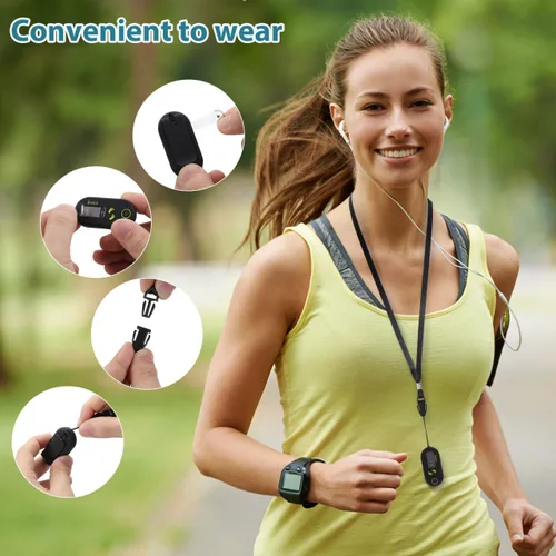 Vista 8 de 3D Pedometer, Simple Clip On Step Counter for Walking with Large Digital Display, No App, Accurate for Women Men Seniors Kids
