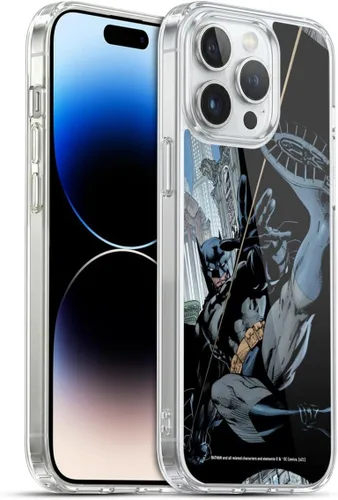Vista 32 de Head Case Designs Funda de gel Hush con licencia oficial de Batman DC Comics #608 (protección de grado militar) compatible con Apple iPhone 7