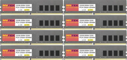 Vista 15 de Memoria de computadora de computadora de escritorio sin búfer de 8 GB (1 x 8 GB) DDR4 3200 MHz PC4-25600 UDIMM 1Rx8 1.2V CL22 288-PIN no ECC sin