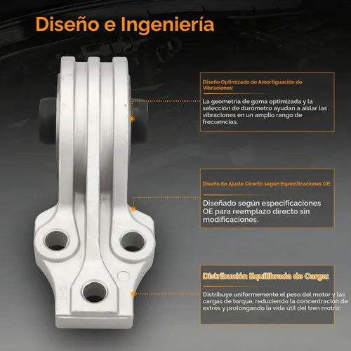 Vista 4 de Juego de montaje de motor compatible con Ford Escape Mazda Tribute Mercury Mariner 2005 2006 2007 2008 2009 2010 2011 2012 Kit de montaje de motor