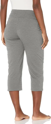 Vista 2 de Motherhood Maternity Womens Side Ruched Waist Knit Sleep Crop Pant