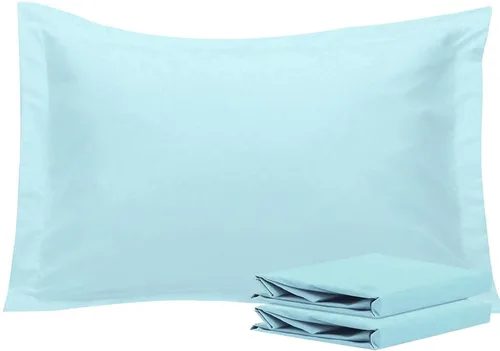 Vista 93 de NTBAY Fundas de almohada estándar, paquete de 2 fundas de almohada de microfibra cepillada de 20 x 26 pulgadas, súper suaves y acogedoras